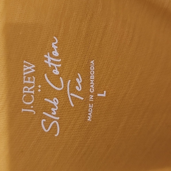 J Crew Slub Cotton Tee - Picture 3 of 3